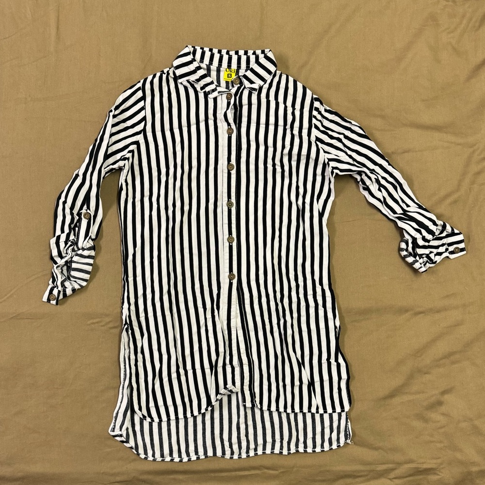 Long striped top